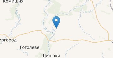 Kaart Kovalivka (Shishatskiy r-n)