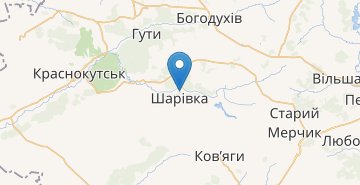 Mapa Sharivka (Bohodukhivskiy r-n)