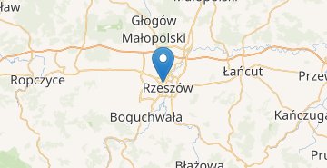 Mapa Rzeszow