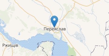 Karte Pereiaslav-Khmelnytskyi