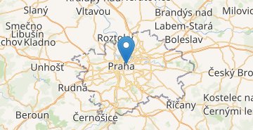 Карта Праги