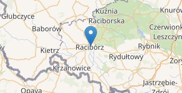地图 Raciborz