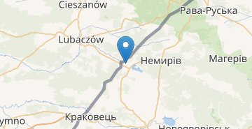 Mapa Hrushiv