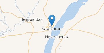 Mapa Kamyshin