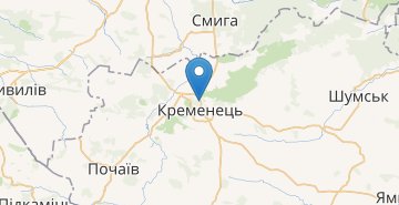 Карта Кременец