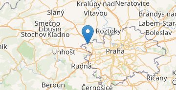 Map Praha airport