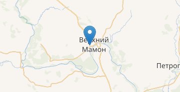 Mapa Verkhniy Mamon