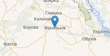 Mapa Vasylkiv (Kievska obl.)