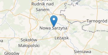 Mapa Nowa Sarzyna