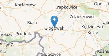 地图 Głogówek