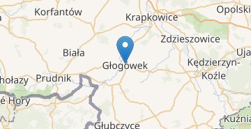 地図 Glogowek