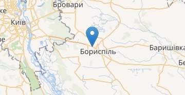 지도 Boryspil airport