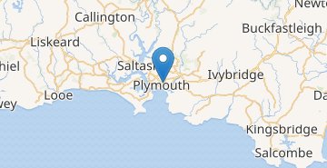 Mapa Plymouth