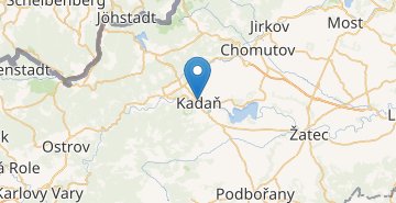 Mapa Kadan