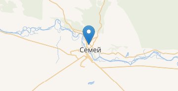 Mapa Semey