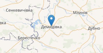 地図 Demydivka (Rivnenska obl.)