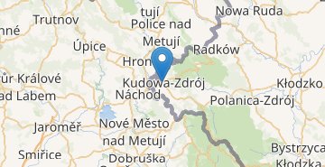 地图 Kudowa-Zdrój