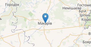 Mapa Makariv