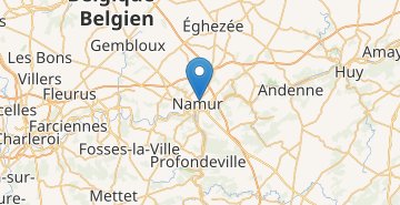 Karte Namur