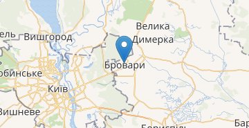 Map Brovary