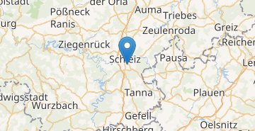 Map Schleiz im Vogtland