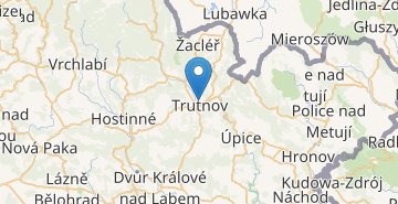 Mapa Trutnov