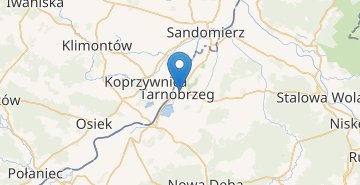 Map Tarnobrzeg