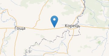 Карта Корысть (Ровненская обл.)