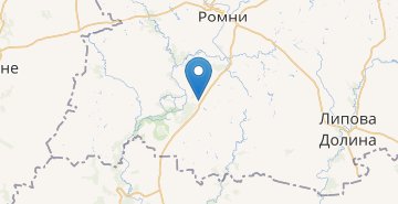 Map Perekopivka (Sumska obl.)