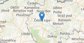 地图 Česká Lípa