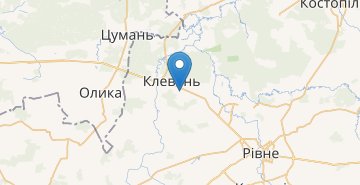 지도 Zoria (Rivnenska r-n.)