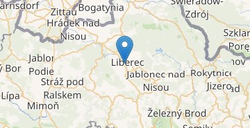 Мапа Ліберець