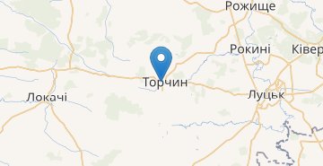 Karta Torchyn (Volynska obl.)