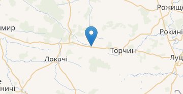 Карта Затурцы (Волынская обл.)