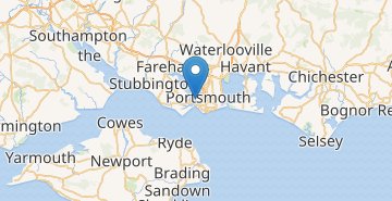 Harta Portsmouth
