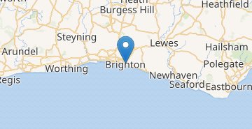 Mapa Brighton