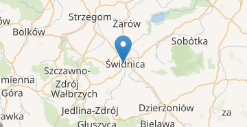 Mapa Swidnica