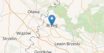 地图 Brzeg