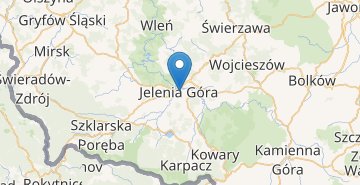 Map Jelenia Gora