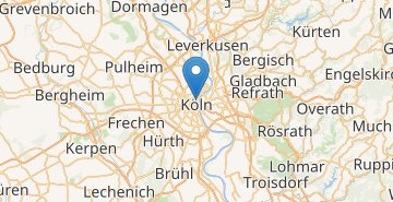 Map Köln