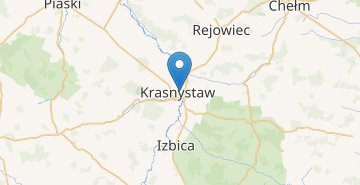 Mapa Krasnystaw