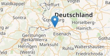 Mapa Eisenach