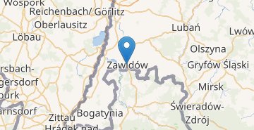 지도 Zawidow