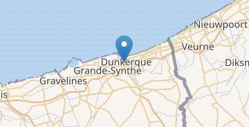 Karte Dunkirk