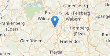 地图 Bad Zwesten