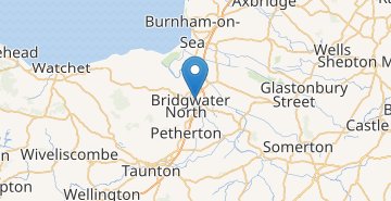 Map Bridgwater