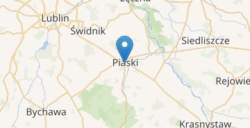 地图 Piaski