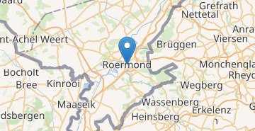Zemljevid Roermond