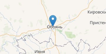 Mapa Oboyan