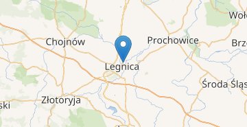 Mapa Legnica